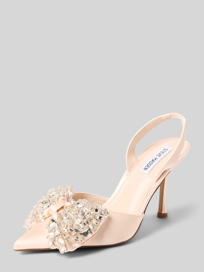 Steve Madden Pumps met siersteentjes en naaldhak Ecru - 1