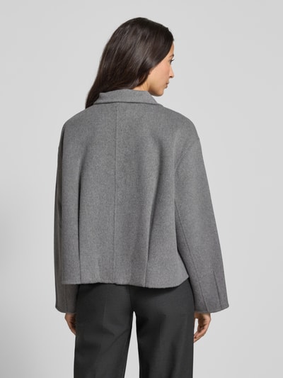 Someday Relaxed Fit Wolljacke mit Kaschmir-Anteil Modell 'VARAH PURE' Silber 5