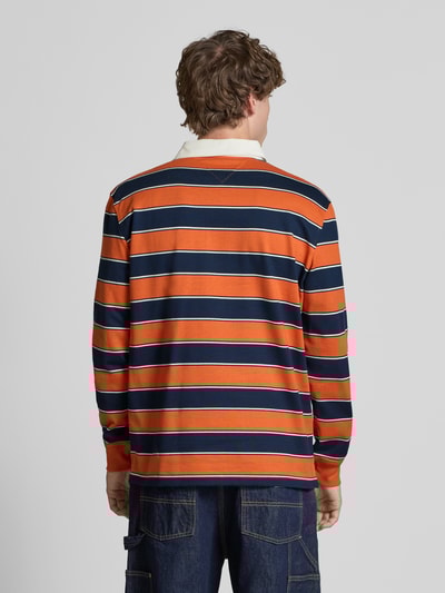 Tommy Jeans Relaxed fit poloshirt van puur katoen Oranje - 5