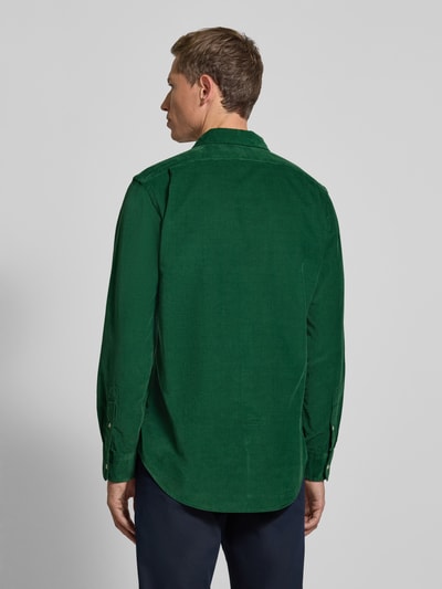 Polo Ralph Lauren Regular Fit Freizeithemd mit Logo-Stitching Modell 'CORDUROY' Dunkelgruen 5