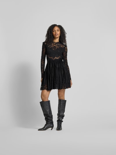 Rabanne Minikleid aus Spitze Black 1