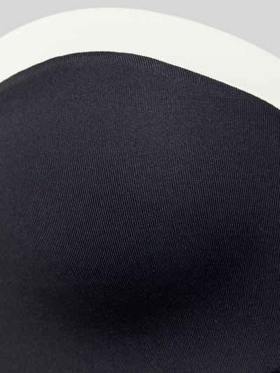 Produktfoto, Bikini-Oberteil mit abnehmbaren Trägern Modell 'Blanca Beach' von JOOP! Collection aus Stretch-Material, strukturierte Oberfläche