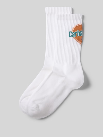Carhartt Work In Progress Sokken met labelprint Wit - 1