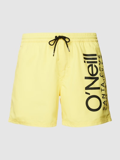 ONeill Spodenki kąpielowe z nadrukiem z motywem model ‘Original Cali 16 Shorts’ Żółty 2