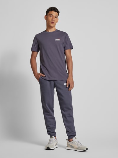 PUMA PERFORMANCE Regular Fit Sweatpants mit Label-Print Anthrazit 1