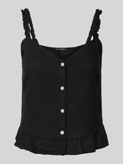 Vero Moda Top mit Spaghettiträgern Modell 'MYMILO' Black 2