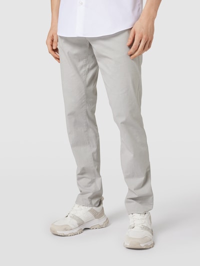 Brax Straight Fit Chino Modell 'CADIZ' Hellgrau 4