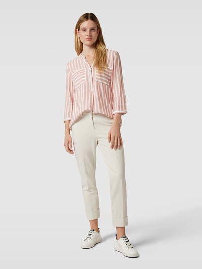 Tom Tailor Blusenshirt mit Streifenmuster Rose 1