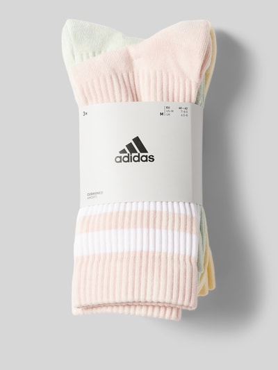 ADIDAS SPORTSWEAR Skarpety z elastycznymi, prążkowanymi ściągaczami w zestawie 3 szt. Różowy 3