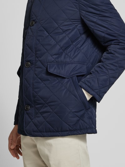 Christian Berg Men Steppjacke mit Pattentaschen Marine 3