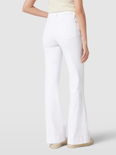 7 For All Mankind Flared Jeans im 5-Pocket-Design Weiss 5