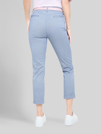 Raphaela By Brax Regular Fit Chino aus Baumwoll-Mix Modell 'LORELLA' Dunkelblau 4