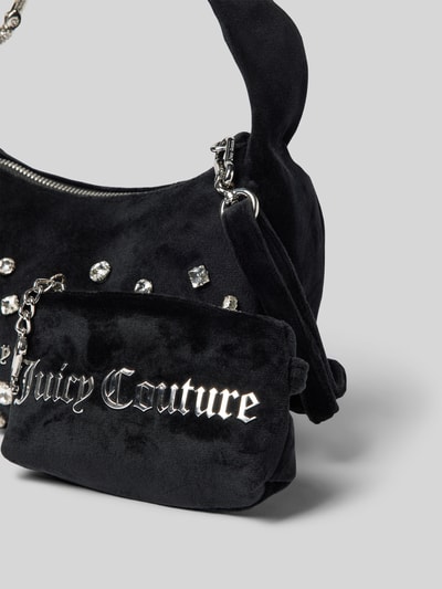 Juicy Couture Handtasche mit Ziersteinbesatz Modell 'BLOSSOM' Black 3