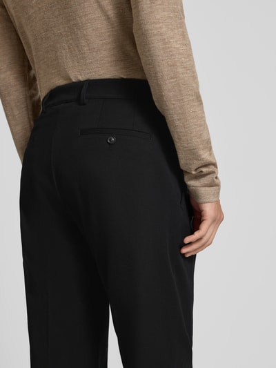 CG - Club of Gents Regular fit broek met Franse steekzakken, model 'Ole' Zwart - 3