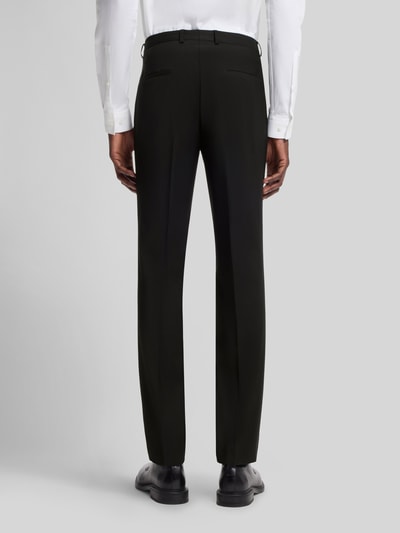 HUGO Garnitur o kroju super slim fit z mieszanki wełny model 'ARTI/HESTEN' Czarny 6