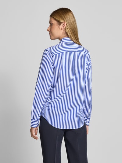 Lauren Ralph Lauren Overhemdblouse met knoopsluiting, model 'JAMELKO' Lichtblauw - 5