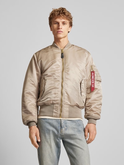 Alpha Industries Bomberka ze stójką Piaskowy 4