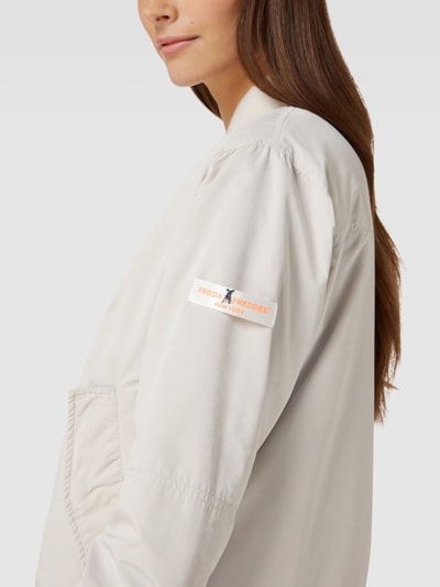 Frieda & Freddies Wendejacke mit Label-Detail Beige 3