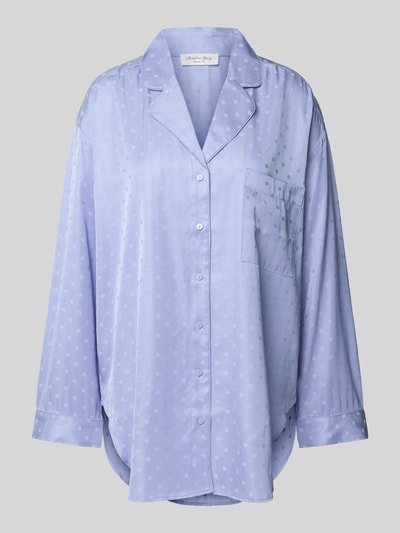 Christian Berg Woman Relaxed Fit Pyjama-Oberteil mit Allover-Print Lavender 1