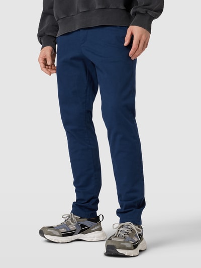 Tom Tailor Denim Slim Fit Chino mit Gürtel Marine 4