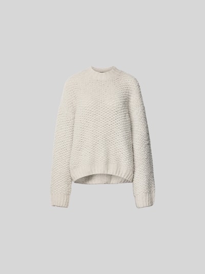 black palms Pullover mit gerippten Abschlüssen Beige 2
