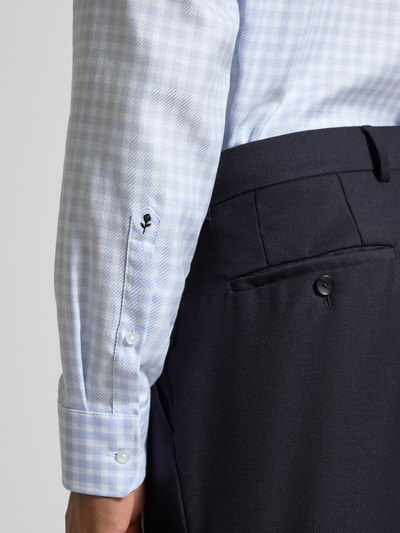 SEIDENSTICKER REGULAR FIT Regular Fit Business-Hemd mit Kentkragen Bleu 3