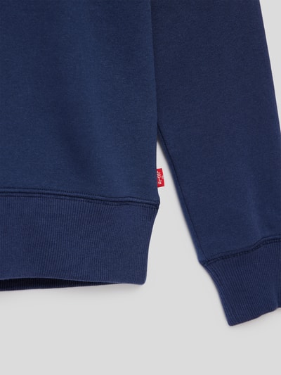 Levi’s® Kids Sweatshirt mit Label-Stitching Marine 2