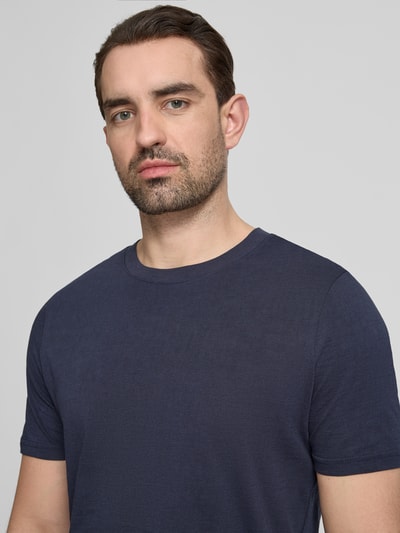 MCNEAL Regular Fit T-Shirt mit Rundhalsausschnitt Dunkelblau 3