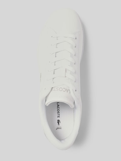 Lacoste Sneaker mit Label-Print Modell 'CARNABY' Offwhite 3