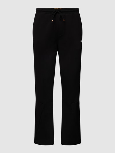 BOSS Green Sweatpants mit Label-Print Modell 'Hadim' Black 2