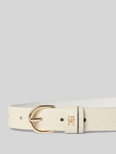 Tommy Hilfiger Gürtel aus Rindsleder Modell 'EFFORTLESS 2.5' Offwhite 2