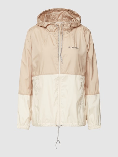 COLUMBIA Windbreaker met labeldetails, model 'FLASH' Taupe - 2