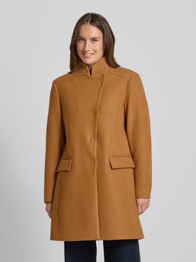 Liu Jo White Płaszcz ze stójką Beżowy 4