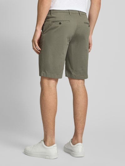 Tommy Hilfiger Regular Fit Shorts mit Strukturmuster Modell 'HARLEM' Hellgrau 5