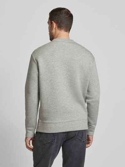 CK Calvin Klein Sweatshirt mit Label-Detail Modell 'SPACER' Kitt 5