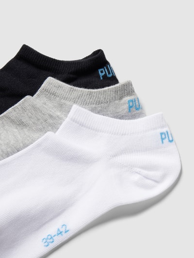 Puma Socken mit elastischem Bündchen im 3er-Pack Hellblau 2