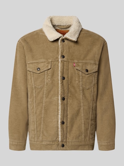 Levi's® Jacke mit Druckknopfleiste Sand 2