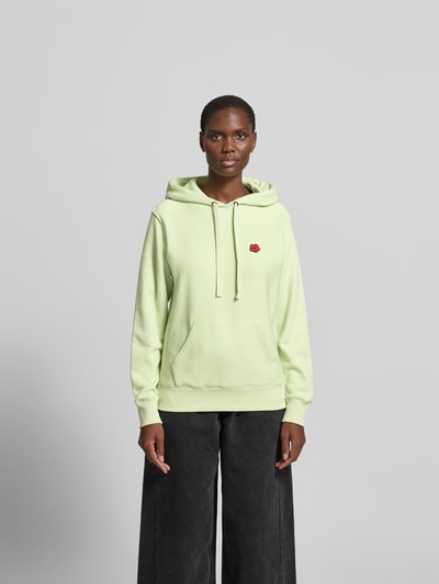 Kenzo Hoodie aus reiner Baumwolle Hellgruen 4