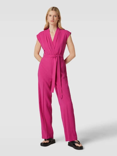 Mango Jumpsuit mit Viskose-Anteil Modell 'SEVEN' Fuchsia 4