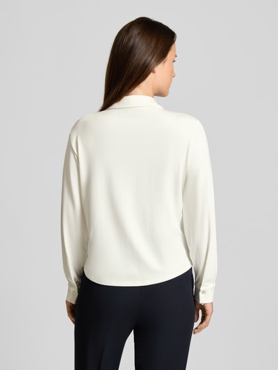 s.Oliver BLACK LABEL Regular fit blouseshirt van viscosemix Wit - 5