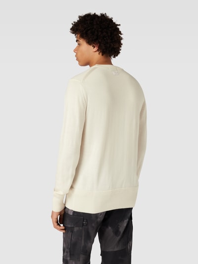 G-Star Raw Gebreide pullover met ronde hals Offwhite - 5