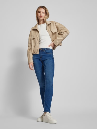 OPUS Skinny Fit Jeans im 5-Pocket-Design Modell 'Elma' Jeansblau 1