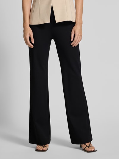 MAC Stoffhose aus Viskose-Mix mit elastischem Bund Black 4