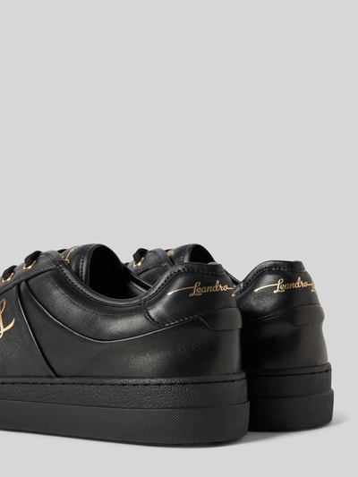 Leandro Lopes Sneaker mit Label-Detail Modell 'Felix' Black 2