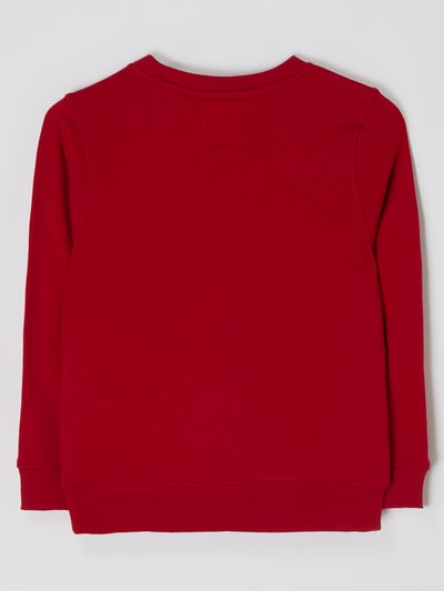 Pepe Jeans Sweatshirt aus Baumwolle Modell 'Jamie'  Rot 3