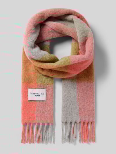 Marc O'Polo Denim Wollschal mit Alpaka-Anteil Schilf 1