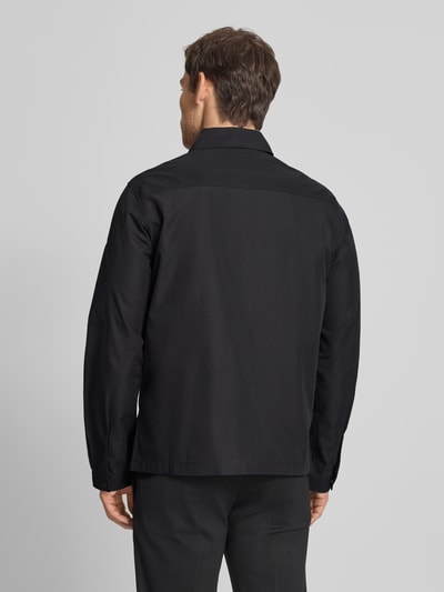 HUGO Regular Fit Hemdjacke aus Baumwoll-Mix Modell 'EMMOND' Black 5