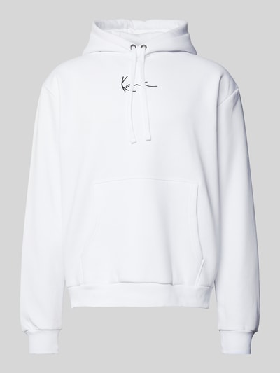 KARL KANI Hoodie mit Kapuze Weiss 2