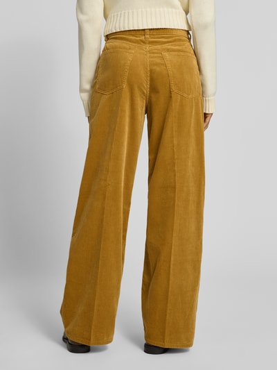 Polo Ralph Lauren Spodnie sztruksowe z szerokimi nogawkami i 5 kieszeniami Camel 5