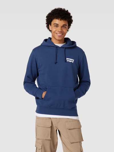 Levi's® Hoodie met kangoeroezak Donkerblauw - 4